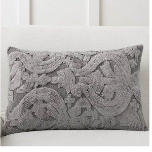 PB Natalia Jacquard Lumbar Pillow Cover & Insert